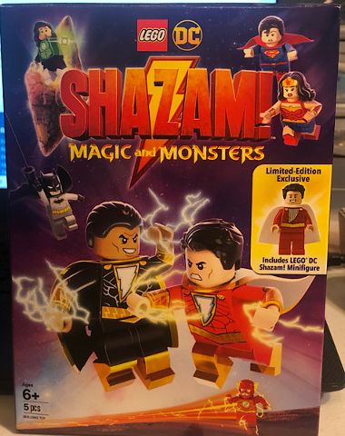 Shazam discount lego dvd