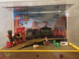 toy story display case