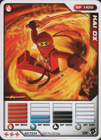 Lego ninjago kai dx sale