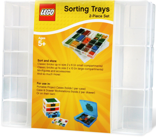 LEGO SORTING TRAY (SORT & STORE MINIFIGURES BRICKS ACCESSORIES