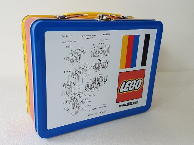 LEGO VIP 5007331 - Retro Tin Lunchbox: Vintage 1965 sandwich not