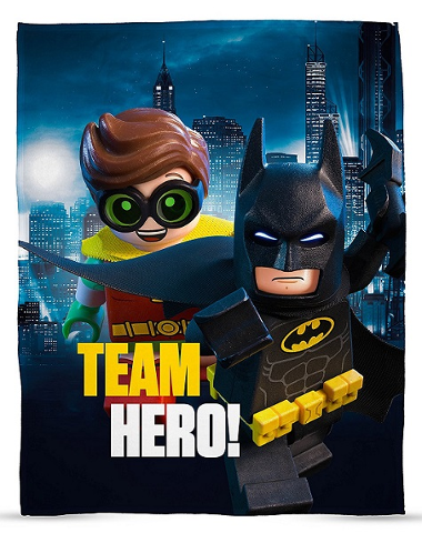 Bedding, Fleece Blanket Polyester (100 x 150 cm) - The LEGO Batman Movie,  Team Hero! : Gear 5055285404109 | BrickLink