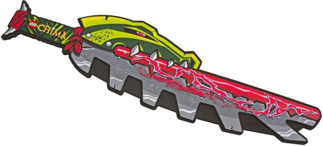 Sword, LEGENDS OF CHIMA Cragger's Sword : Gear 850612