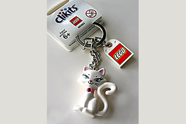 Neu & OVP 851883 Katze Lego® Schlüsselanhänger Clikits 