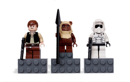 852845 LEGO Star Wars Han Solo Paploo and Scout Trooper Magnet Set 