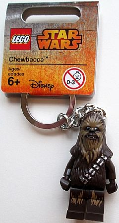Lego Star Wars Chewbacca  Keyring 