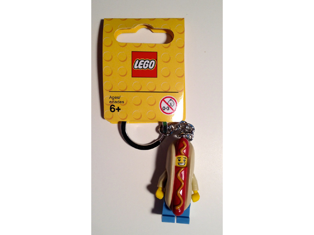 YRTS LEGO 853571 Llavero del Vendedor de Hot Dogs ¡New! 