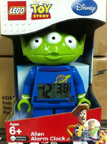 toy story alien alarm clock