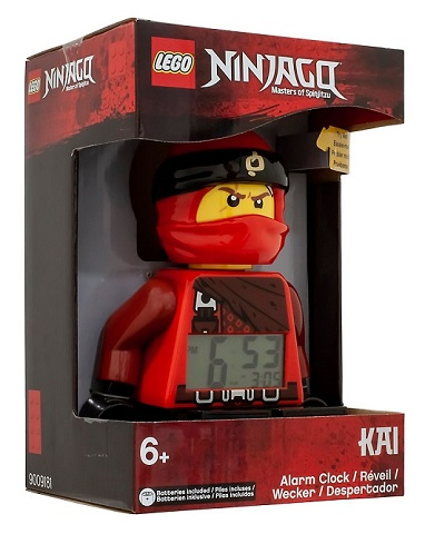 Lego Ninja Ninjago Alarm Desk Clock 3.75" Room Decor X46 Nice for Gifts Wake Up 