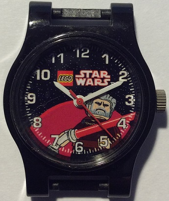 Watch Part Case Analog Star Wars Count Dooku White Hour and