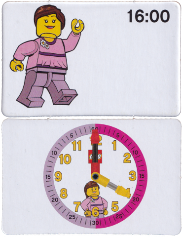 Flash Card Cardboard Time Teacher Girl 16 00 Gear bb1346b