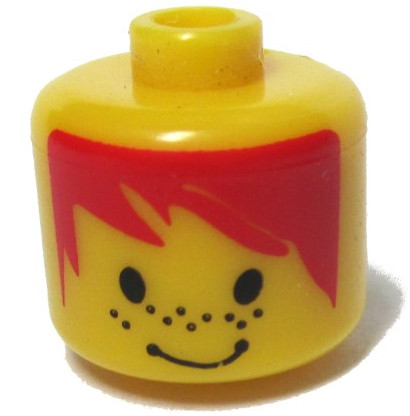 17+ lego orange hair - RikkySarayu