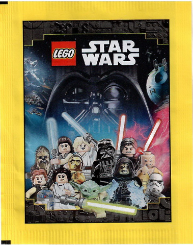72 Tüten Blue Ocean  Lego Star Wars Sticker Serie 2 x Display 