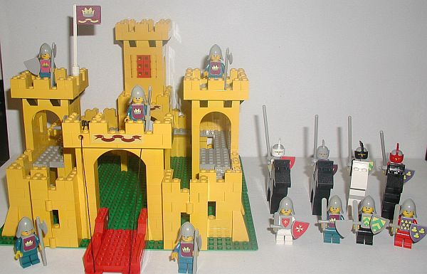 59 Cromo Argento Cavaliere Castle LEGO 1 x lama SPADA n 