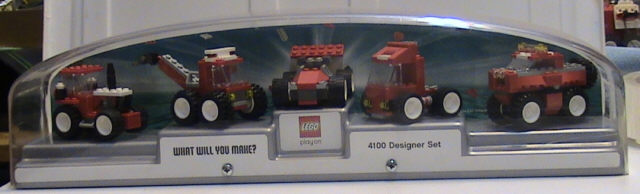 Display Assembled Set, Small Plastic Case - 4100 Maximum Wheels