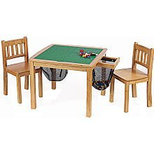 lego activity table and chair set