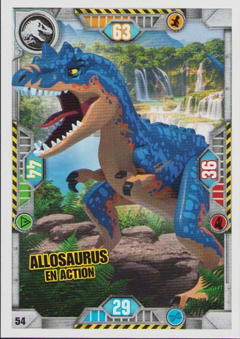 Jurassic World Trading Card Game French Series 1 54