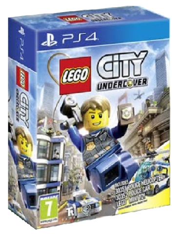 City Undercover Sony PS4 (Limited Edition with 30351 and 30352) Gear LCUPs42 BrickLink