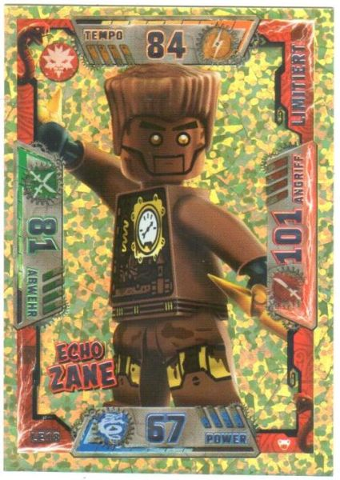 Lego Ninjago ® ™ serie 2 echo Zane le18 Gold Tarjeta Trading Card Game cards nuevo 