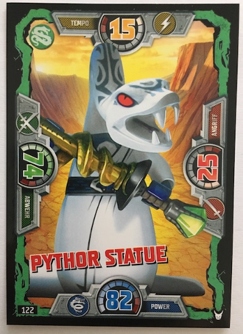 NINJAGO Trading Card Game (German) Series 3 - # 122 Pythor Statue 