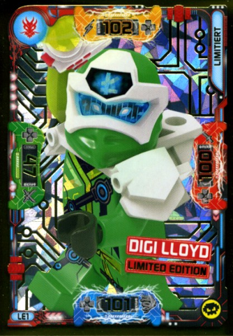 NINJAGO Trading Card Game German Series 5 LE1 Digi Lloyd