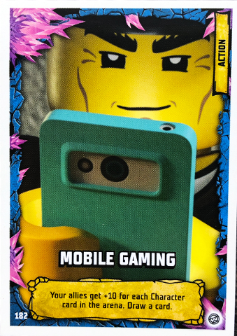 NINJAGO Trading Card Game English Series 8 182 Mobile Gaming