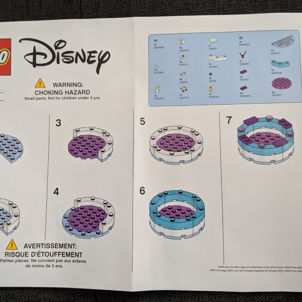 Jo Ann Stores Exclusive Build Instructions Olaf Box Gear