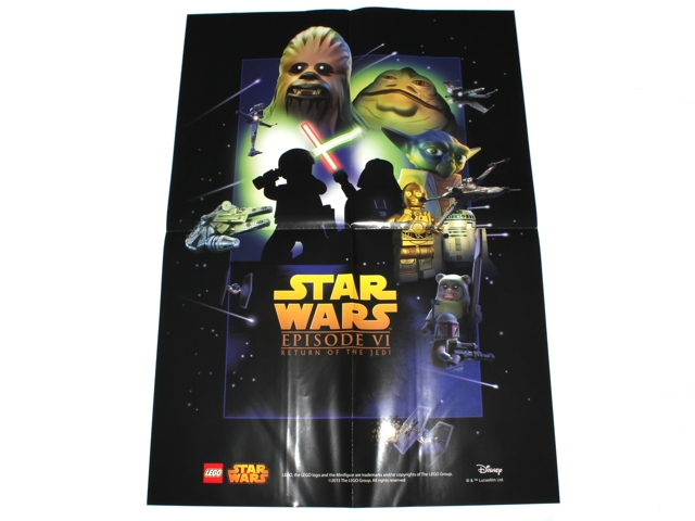 LEGO Star Wars Return of The Jedi 1983 Poster A1 