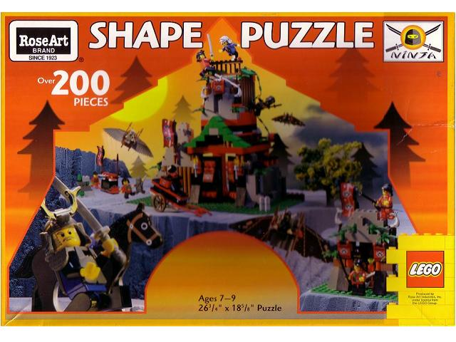 RoseArt 200 Pieces, Ninja Shape Puzzle : Gear puz005 | BrickLink