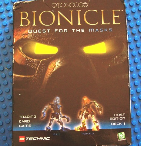 LEGO Bionicle Quest for The Masks Card Game Deck 2 Kopaka for sale online 
