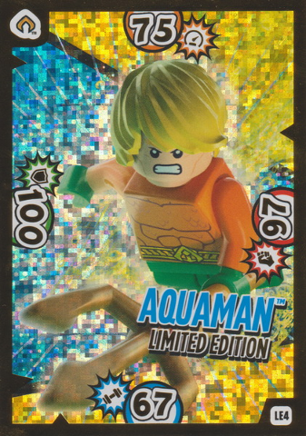 LEGO Batman Trading Card Game-le4 Aquaman 