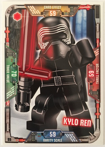 Deutsch Trading Cards LEGO Star Wars 1 Mini Tin Kylo Ren 
