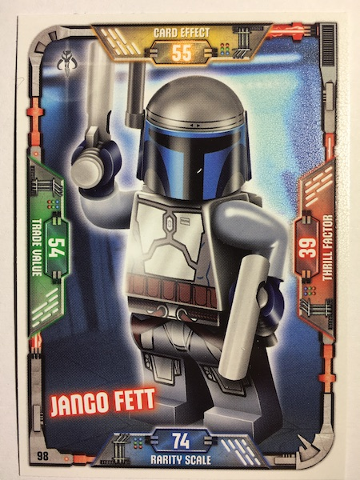 Star Wars Trading Card Game (German) Series 1 - 98 Jango Fett : Gear sw1de098 BrickLink
