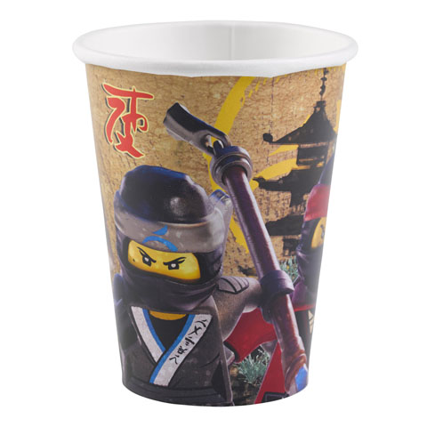 Party Cups The LEGO NINJAGO Movie (8 Pieces)