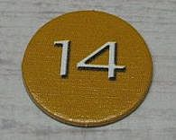 BIONICLE Quest for Makuta: Adventure Game - Token, Rahi Tiger value 14