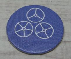 BIONICLE Quest for Makuta: Adventure Game - Token, Temple Key Token 7