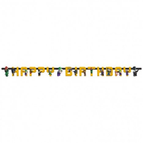 Party Banner, The LEGO Batman Movie, Happy Birthday