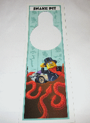 Treasure Quest Door Hanger Snake Pit