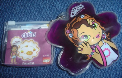 Bubble Bath (100ml) Clikits Flower with real Clikits Bracelet