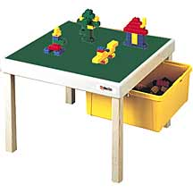 Flip-top Playtable Green DUPLO/Gray LEGO Top
