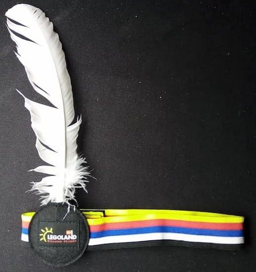 Headdress with Feather, LEGOLAND Billund Resort