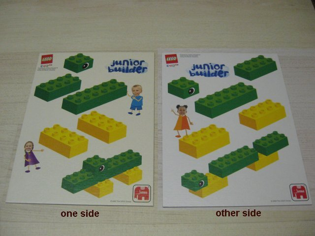 Explore Junior Builder Board Game, Game Card 4