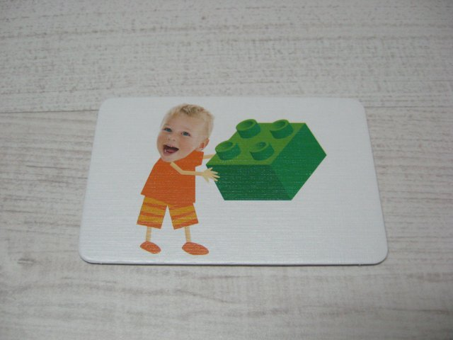 Explore Junior Builder Board Game, Game Card 14, Brick Card