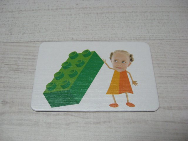 Explore Junior Builder Board Game, Game Card 15, Brick Card