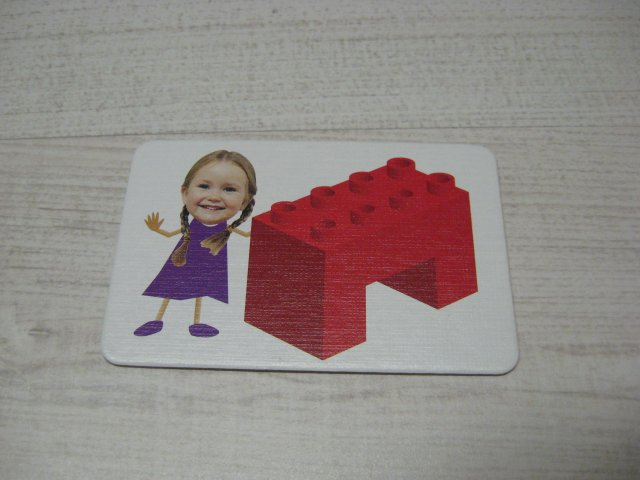 Explore Junior Builder Board Game, Game Card 18, Brick Card