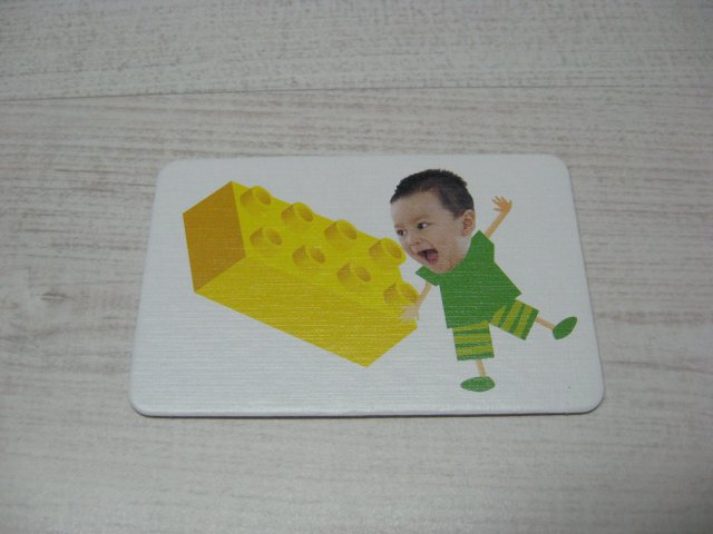 Explore Junior Builder Board Game, Game Card 22, Brick Card