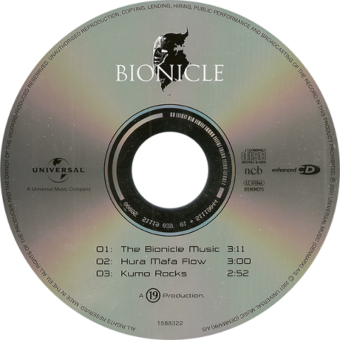 BIONICLE Music and PC CD-ROM (Set 8546)