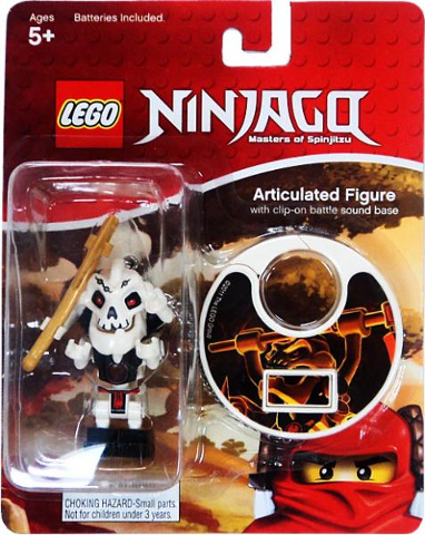 NINJAGO Samukai Key Chain with Clip-on Battle Sound Base blister pack