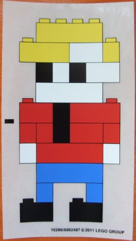 Sticker Sheet for Set 21200 - (10286/6002487)