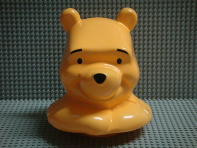 Duplo Storage Container Winnie the Pooh Head (Top)
